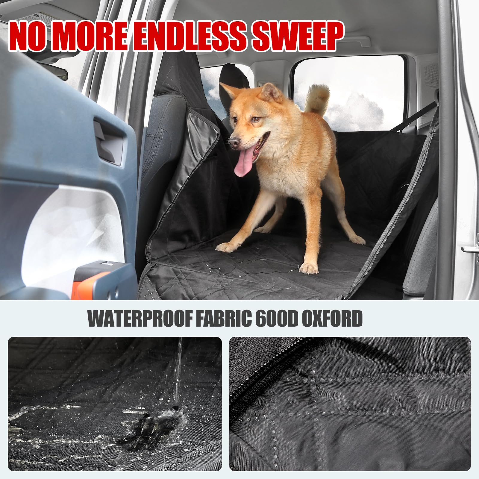 Mabett hard bottom pad raises load-bearing area for larger dog comfort