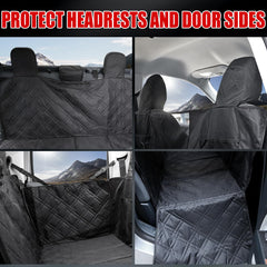 Mabett seat cover with headrest protection prevents scratches during car rides