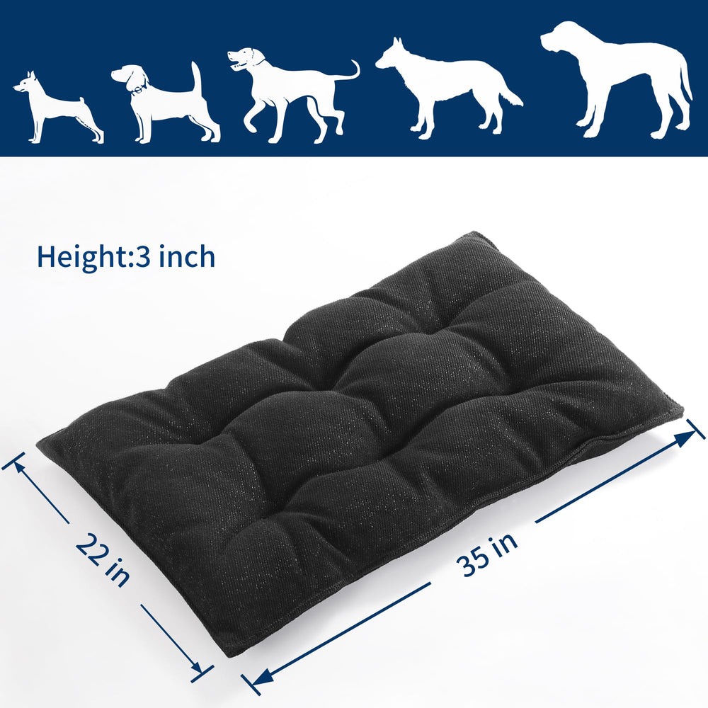 MABOZOO dog bed shown on sofa for versatile home placement