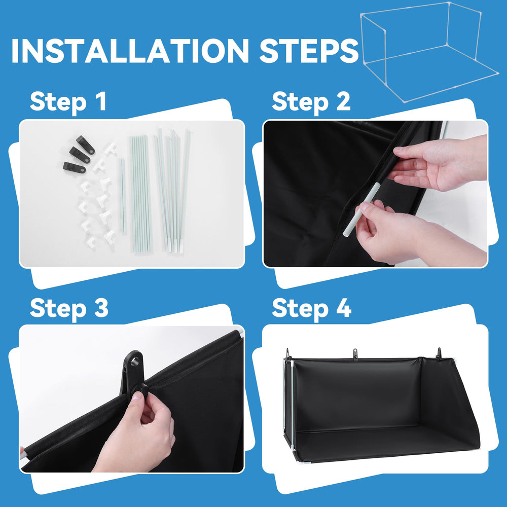 MABOZOO durable waterproof tray reduces odors and keeps floors dry