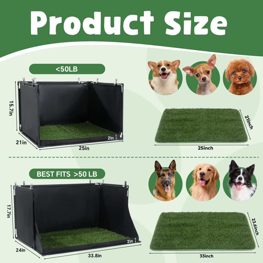 MABOZOO foldable indoor potty tray with hemmed edge for tidy spills.