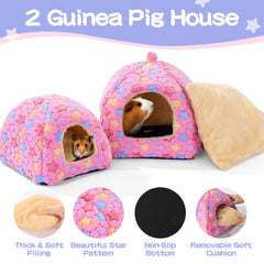 MABOZOO guinea pig hideout three holes, encourages exploration and playtime
