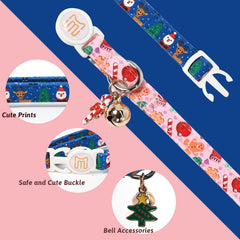 Maca Bates soft cotton cat collar material for gentle skin contact