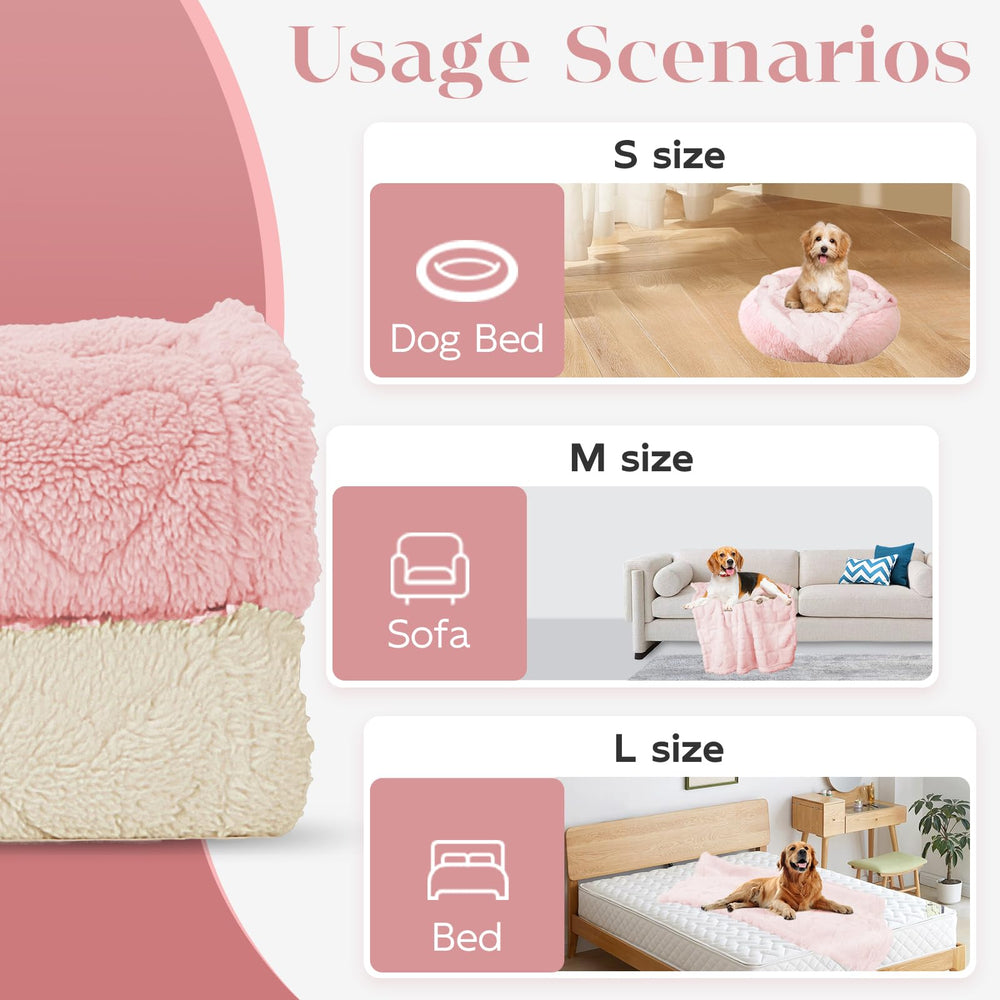 MACEVIA machine-washable blanket stays soft after washing.
