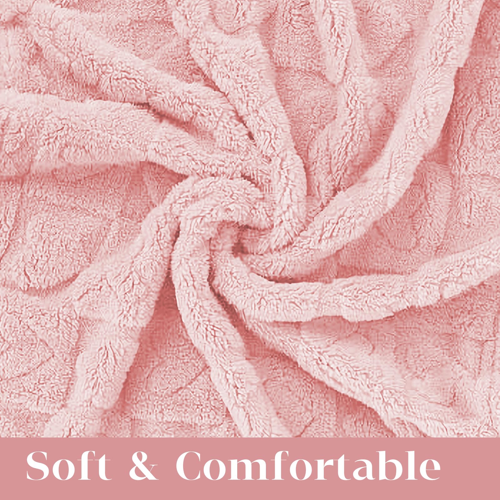 MACEVIA plush pet blanket offers soft comfort on beds and couches.