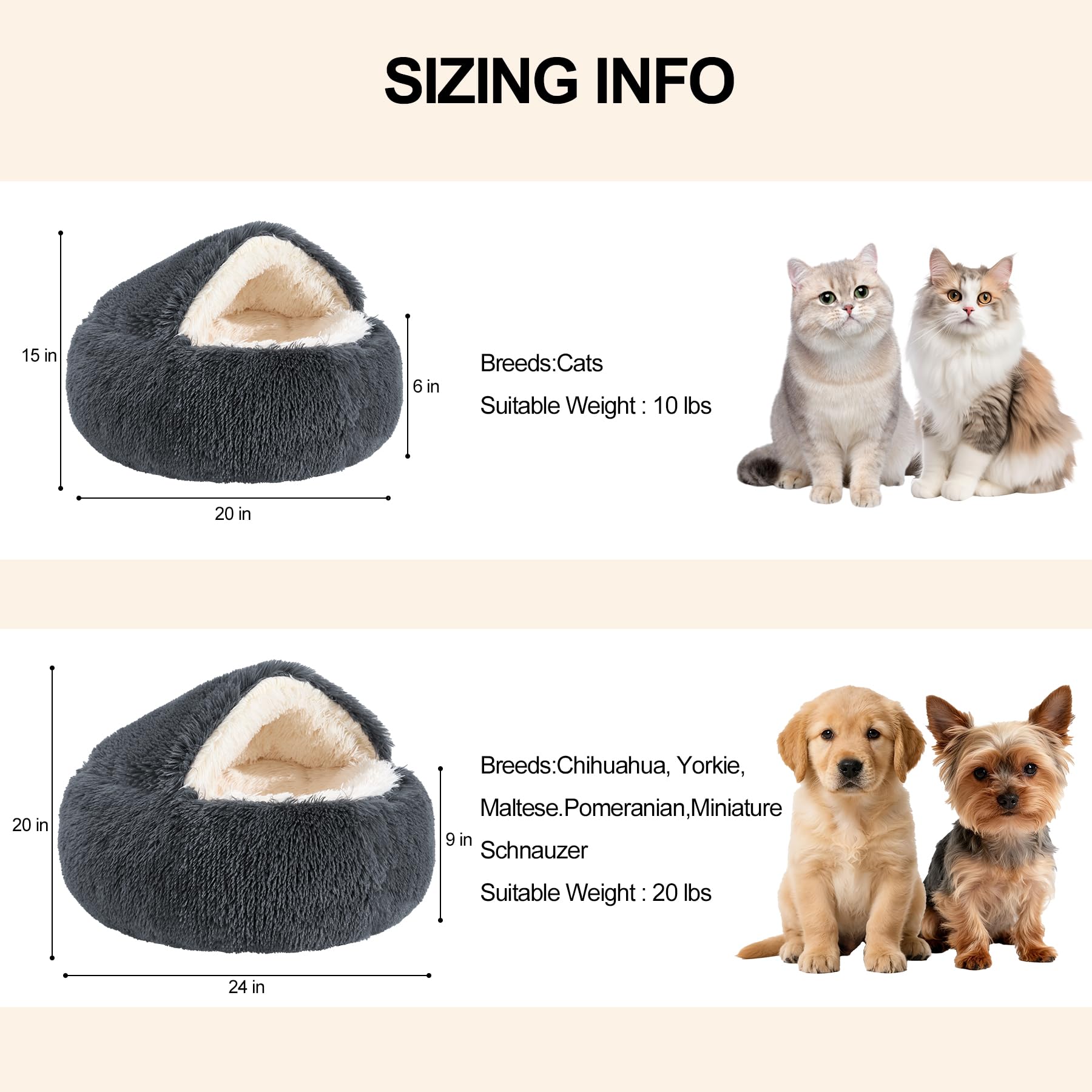 MADDEMCUTE removable washable cover with bottom zipper for easy cleaning