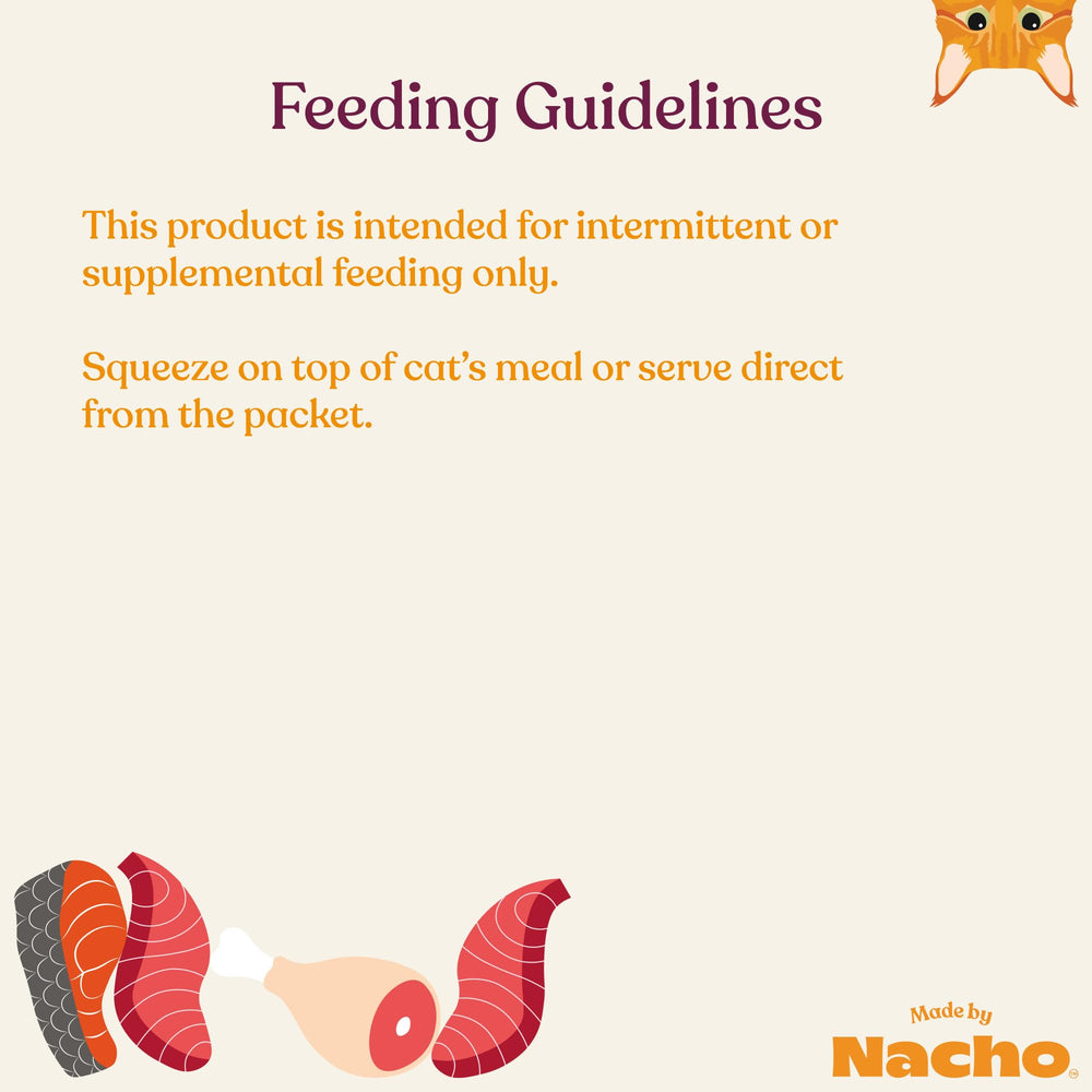 Made by Nacho no-fillers ingredients close-up communicates clean, simple recipe.
