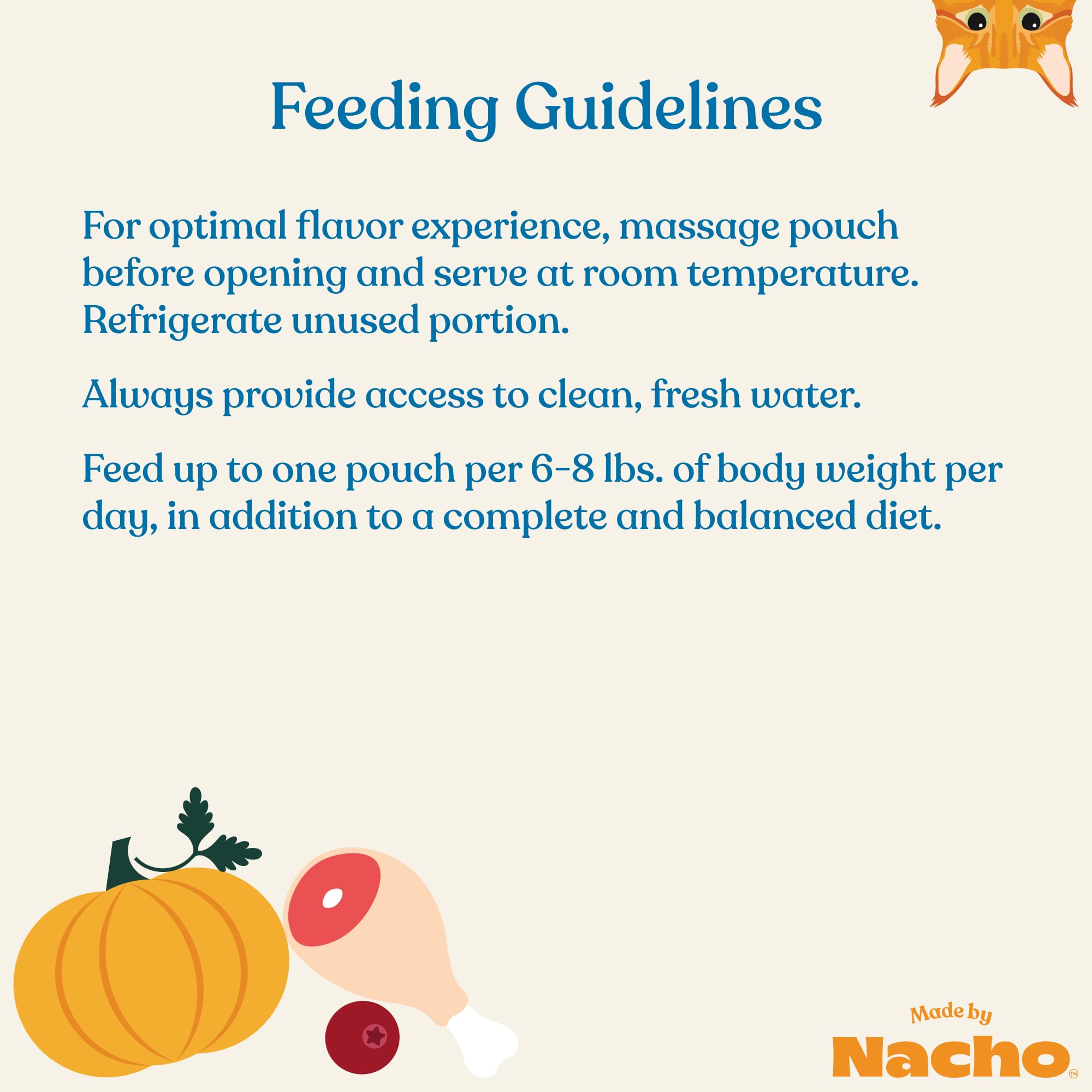 Made by Nacho zinc vitamin E and C boosts in formula for immune function