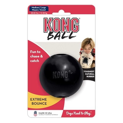 Made in USA KONG Extreme Ball with globally sourced materials