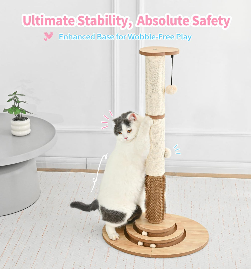 Made4Pets solid base with non-slip pads supports safe jumping