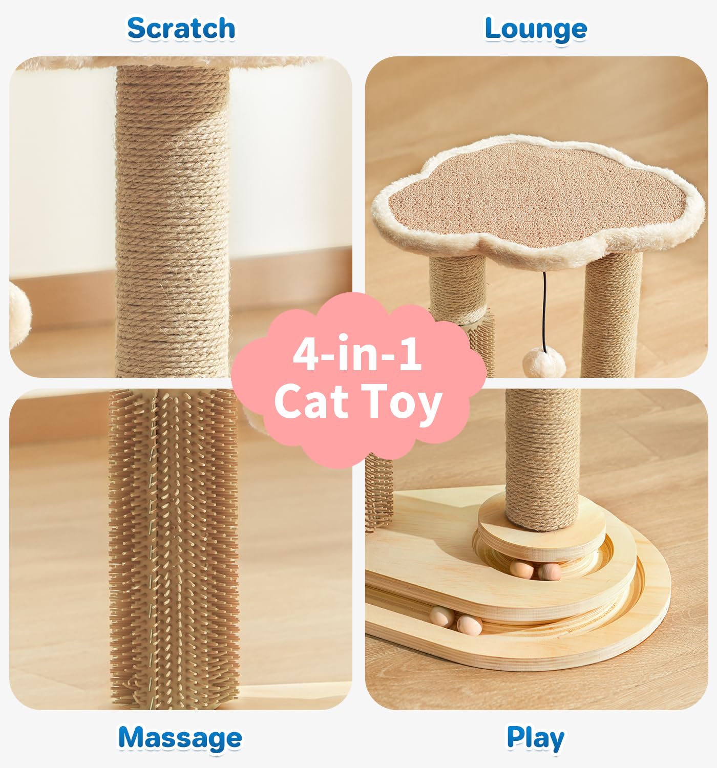MADE 4 PETS cloud perch rest for indoor cats creates a cozy lounging spot.