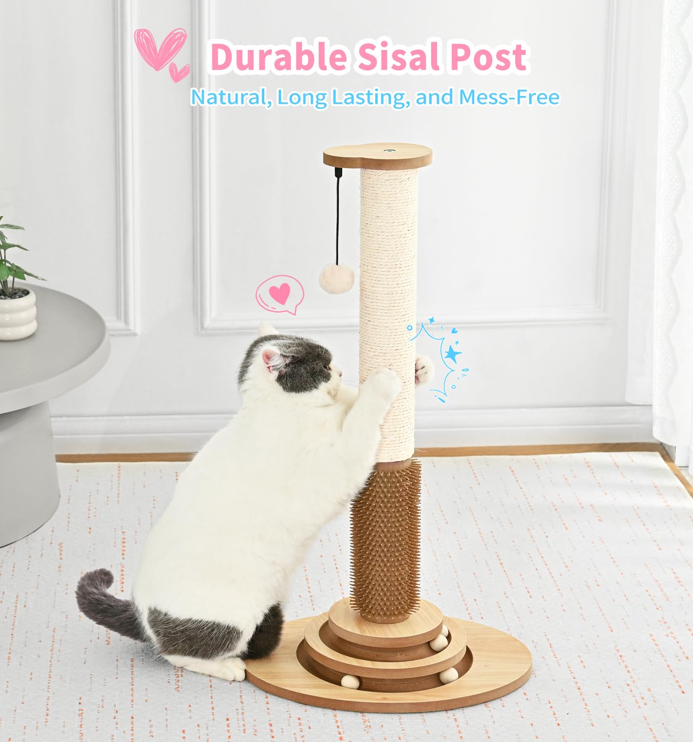 Made4Pets quick assembly visuals showing included tools and setup.