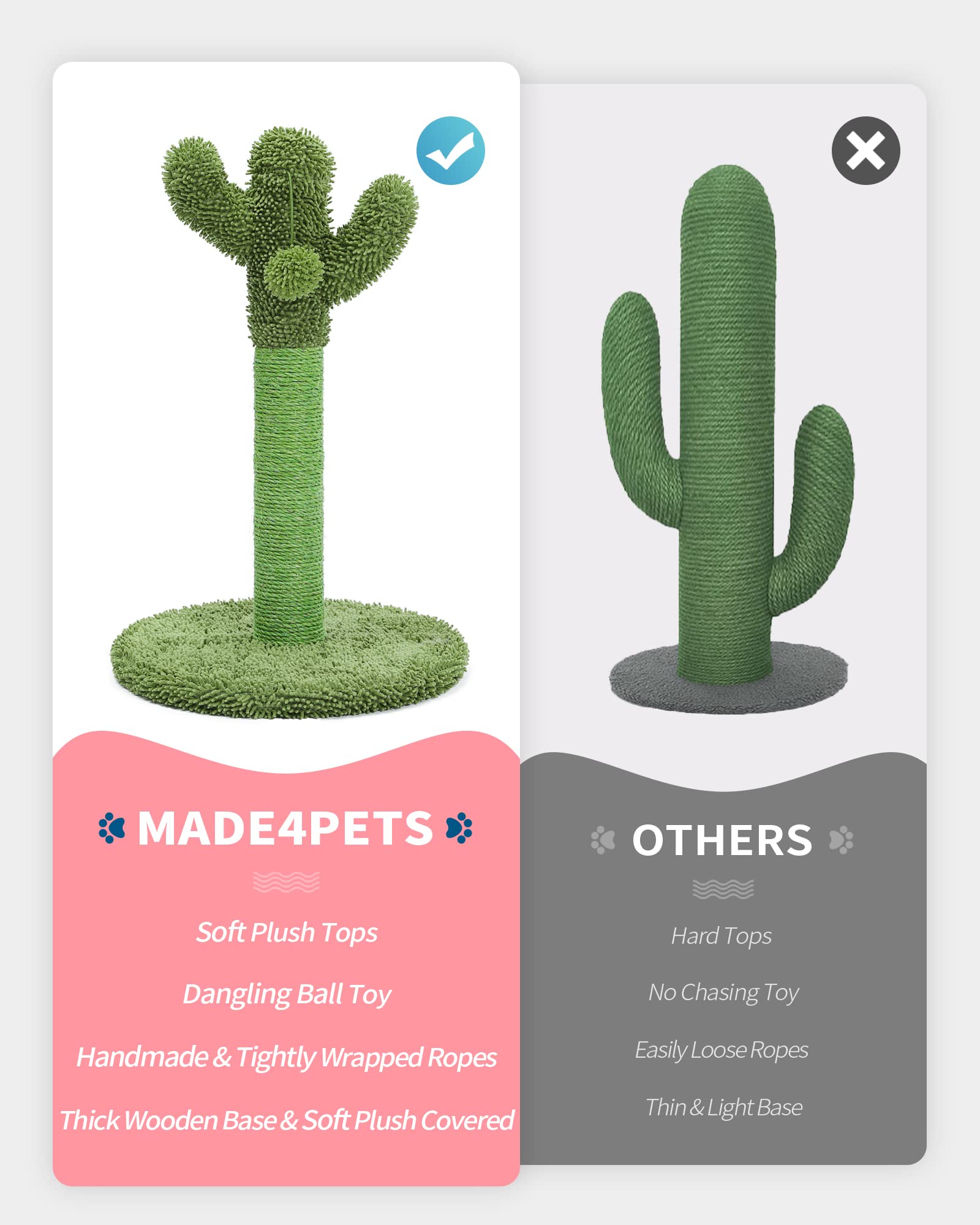 MADE 4 PETS green cat tree assembly in a modern living space.