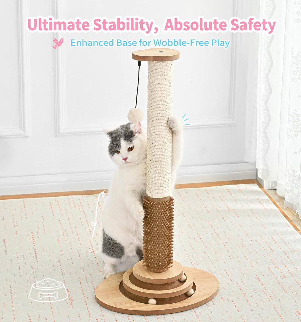 Made4Pets non-slip base with suction cup ensuring stable play.