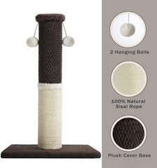 MADE 4 PETS sisal natural para afilar uñas y rascar.