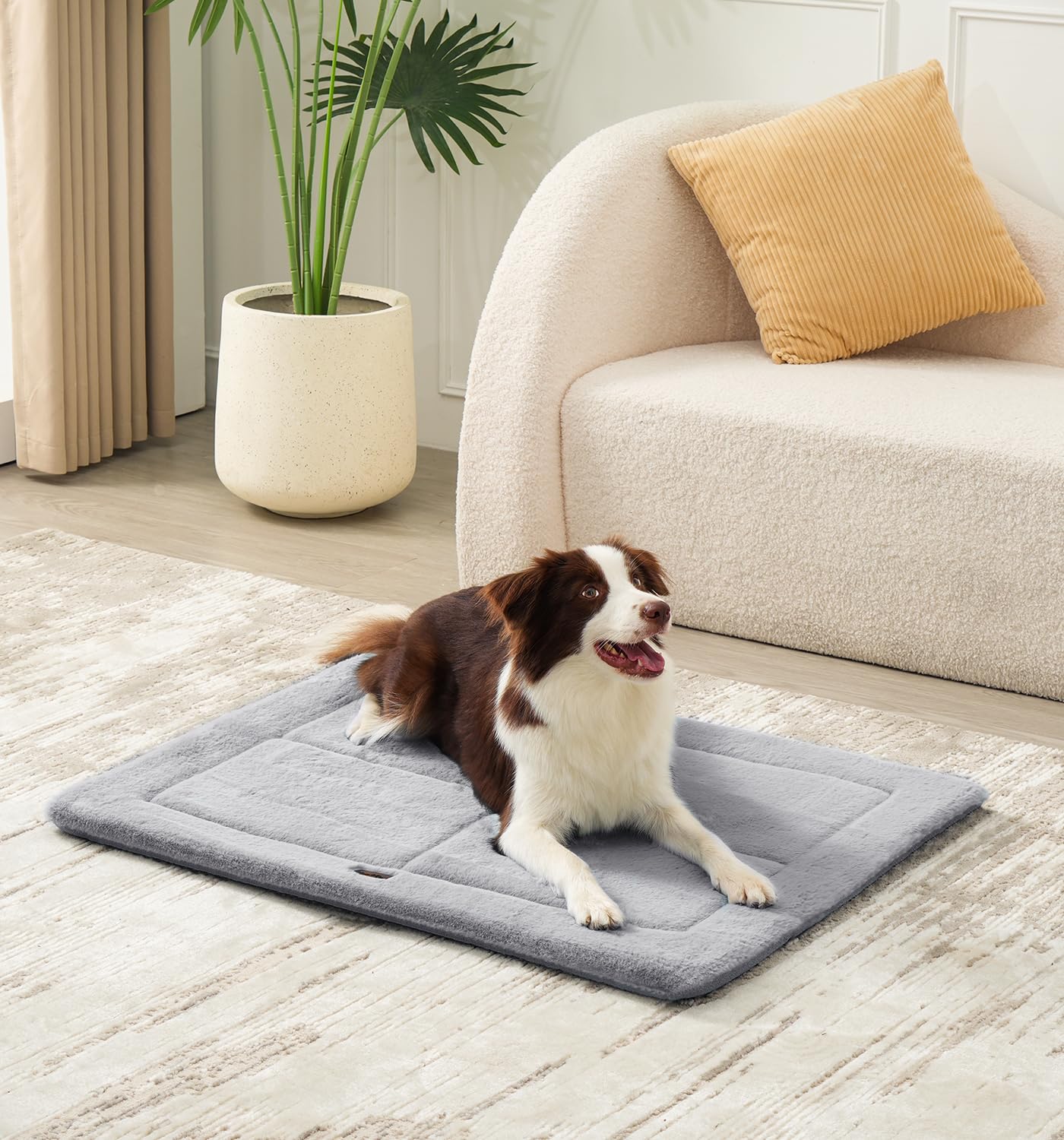 Made4Pets soft fluffy surface comforts pets during naps.