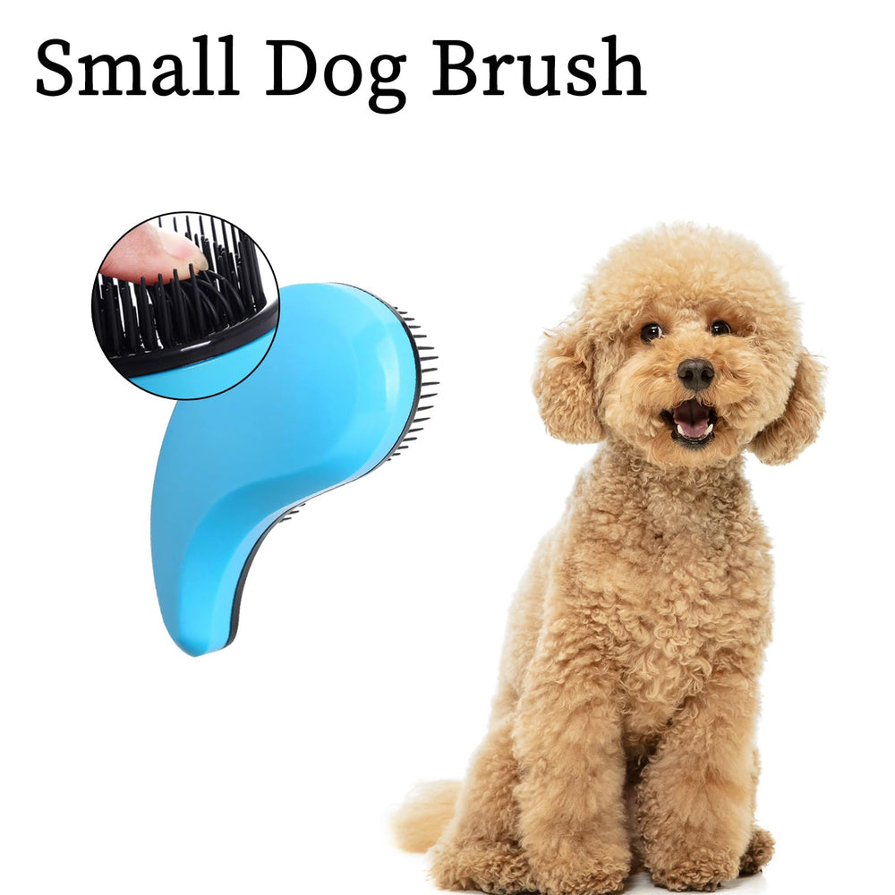 MAEELOU multi-functional grooming tool removes debris during brushing.