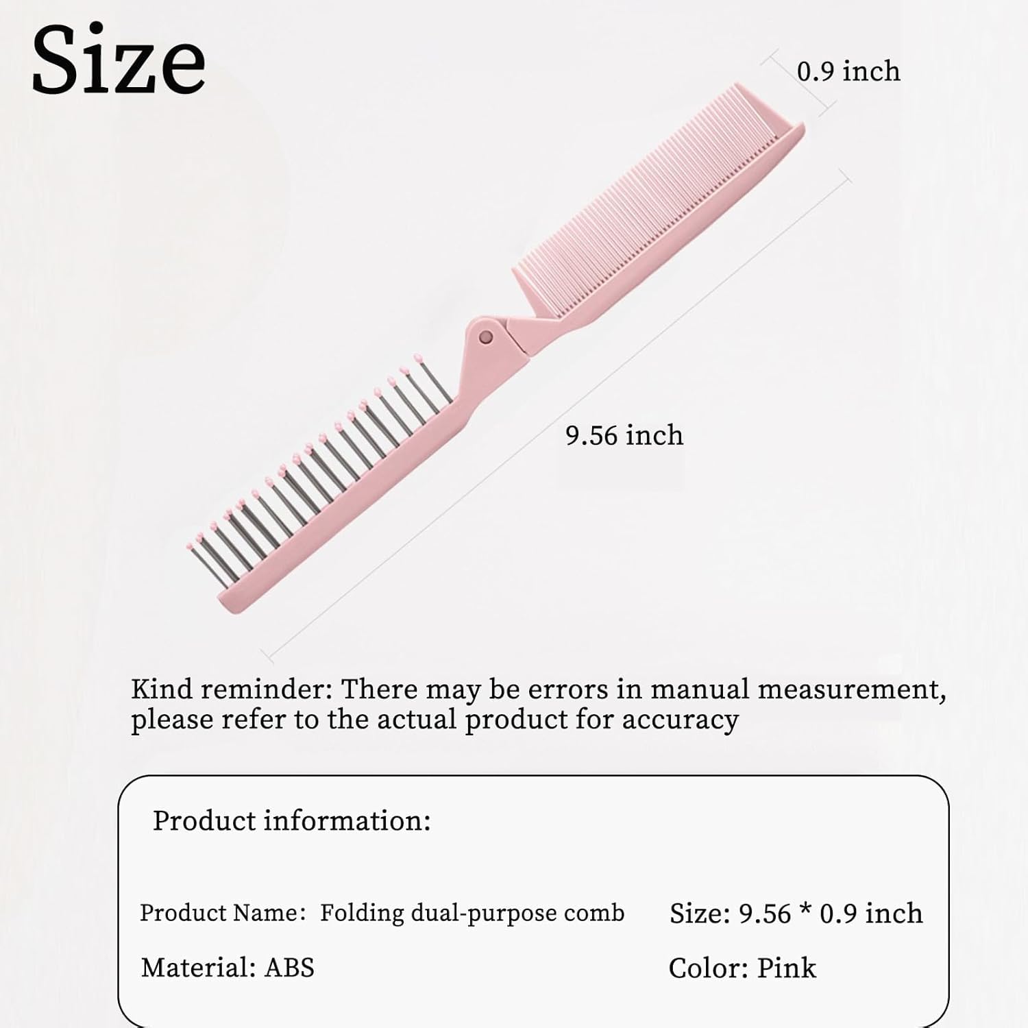 MAEELOU durable plastic teeth close-up showing sturdy, safe grooming for sensitive dogs