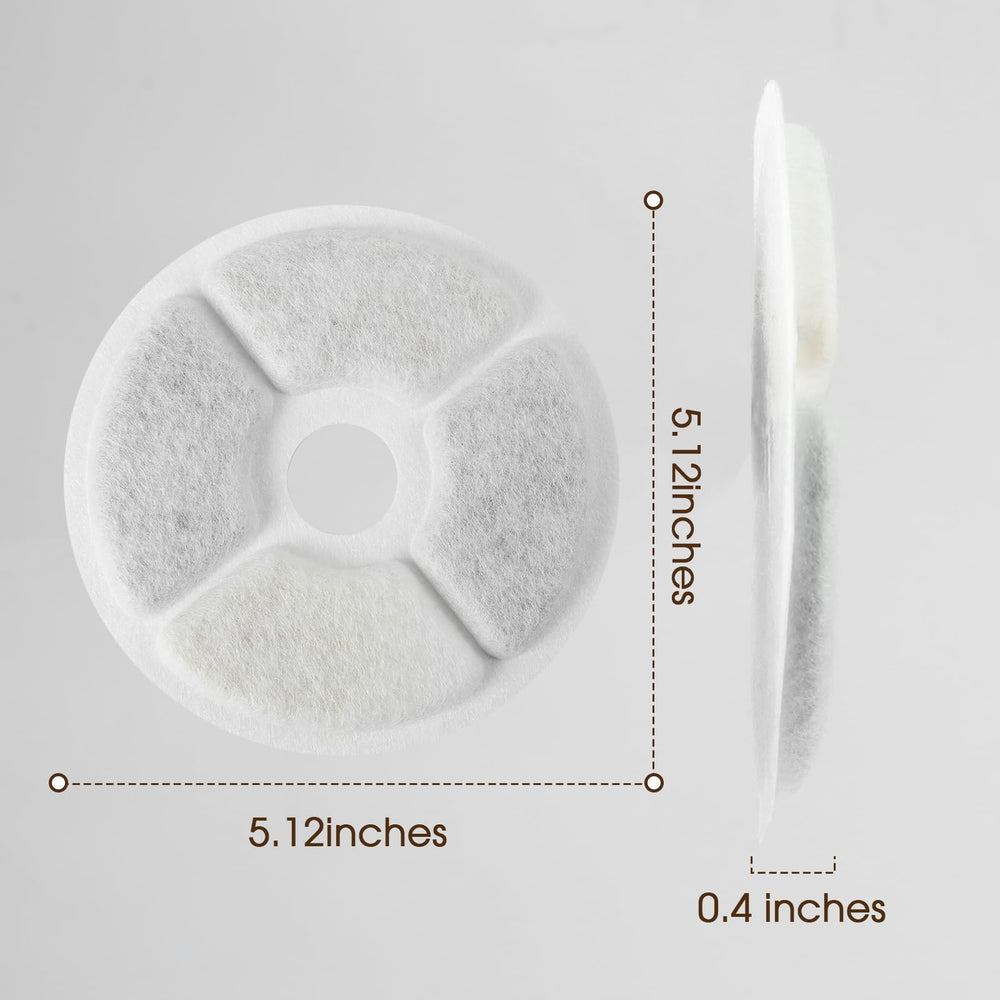 Magetang filter soaking and rinse—soak 5 minutes, rinse 30 seconds before use