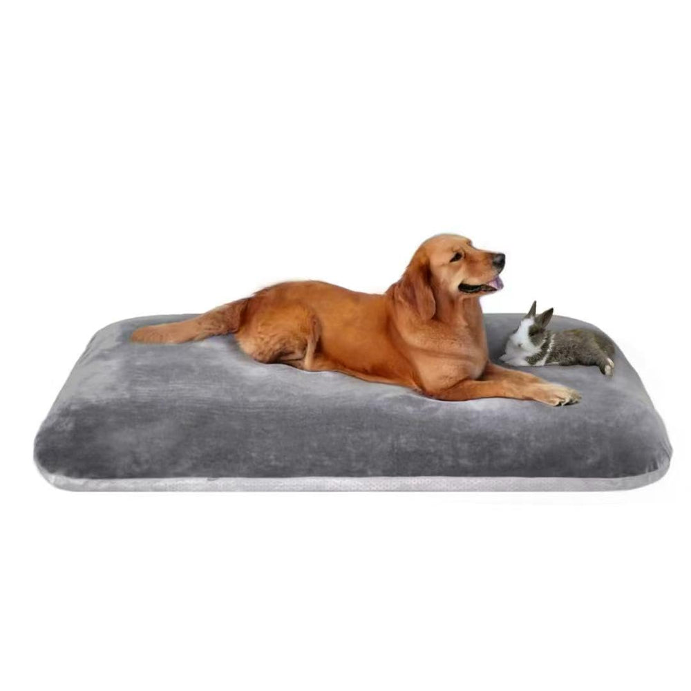 Magic Dog jumbo front view shows spacious 47-inch bed for large dogs