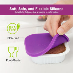 Magicfour dog wet-food can seal silicone top cap demonstrates durable, reusable freshness.