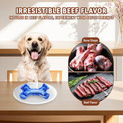 Magicorange 2-in-1 bone and bark toy—varied textures for engaged chewing