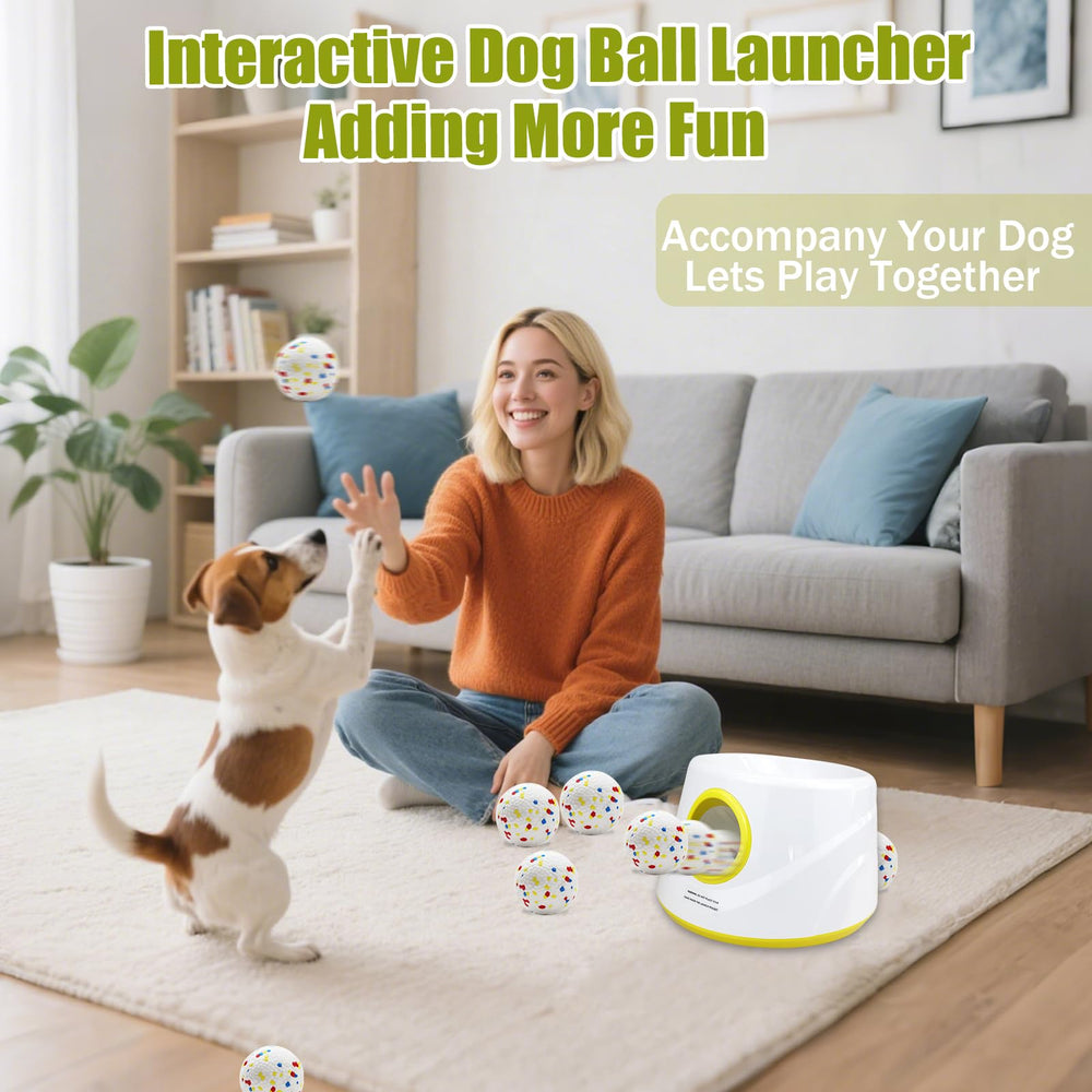 Magicorange compact dog ball launcher shows full-charge runtime