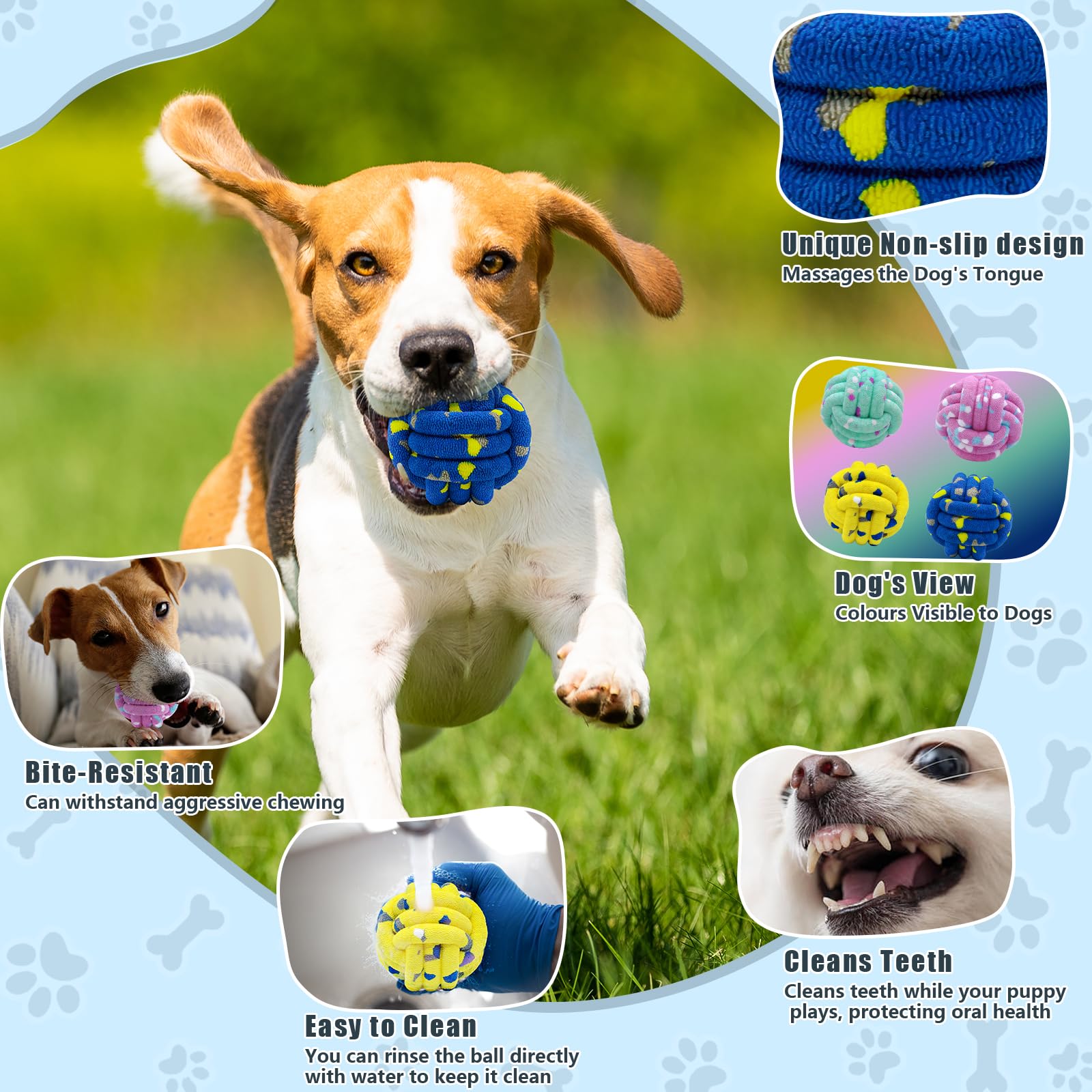 Magicorange dog ball in pink stands out for interactive games