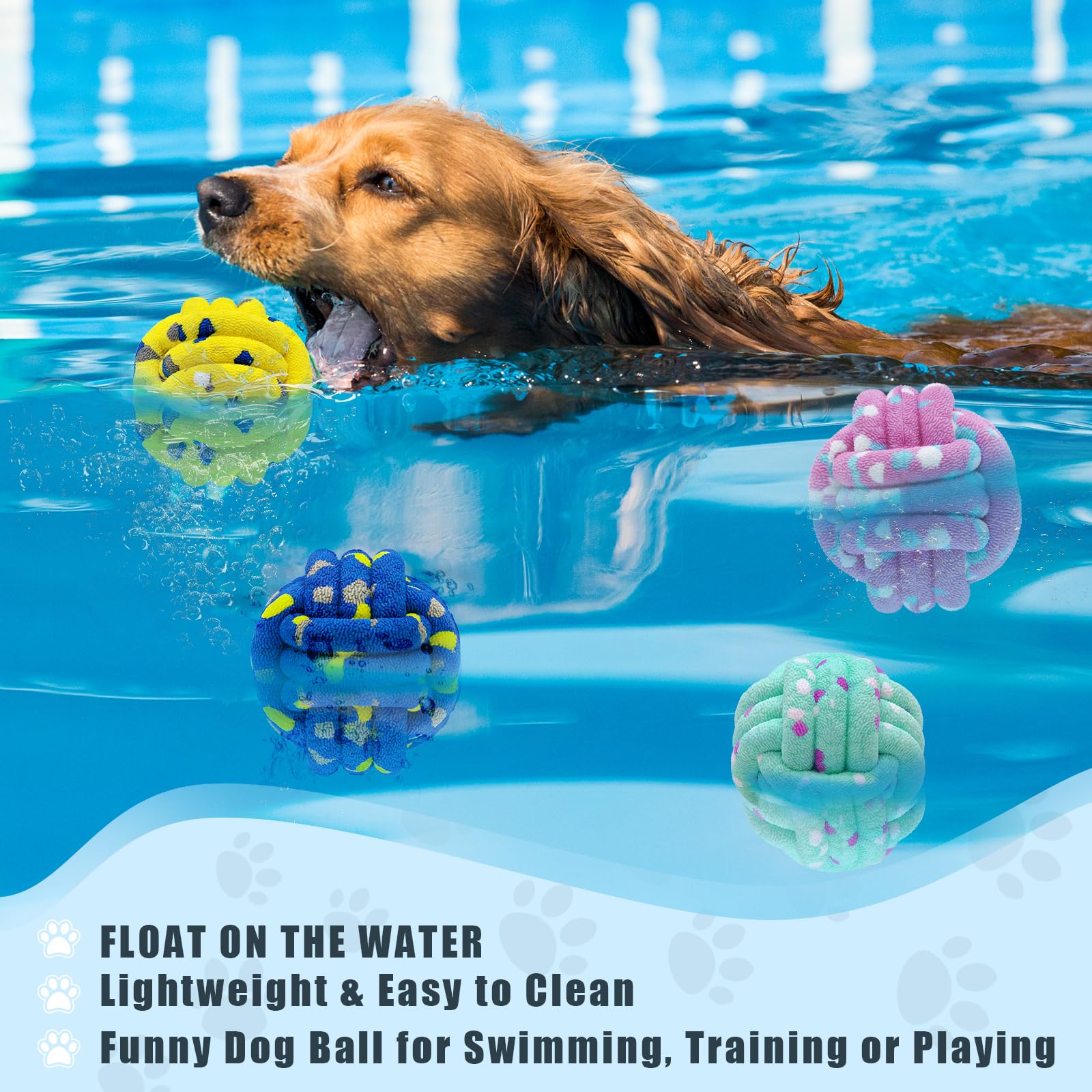 Magicorange nearly-indestructible ball floats for water-fetch play