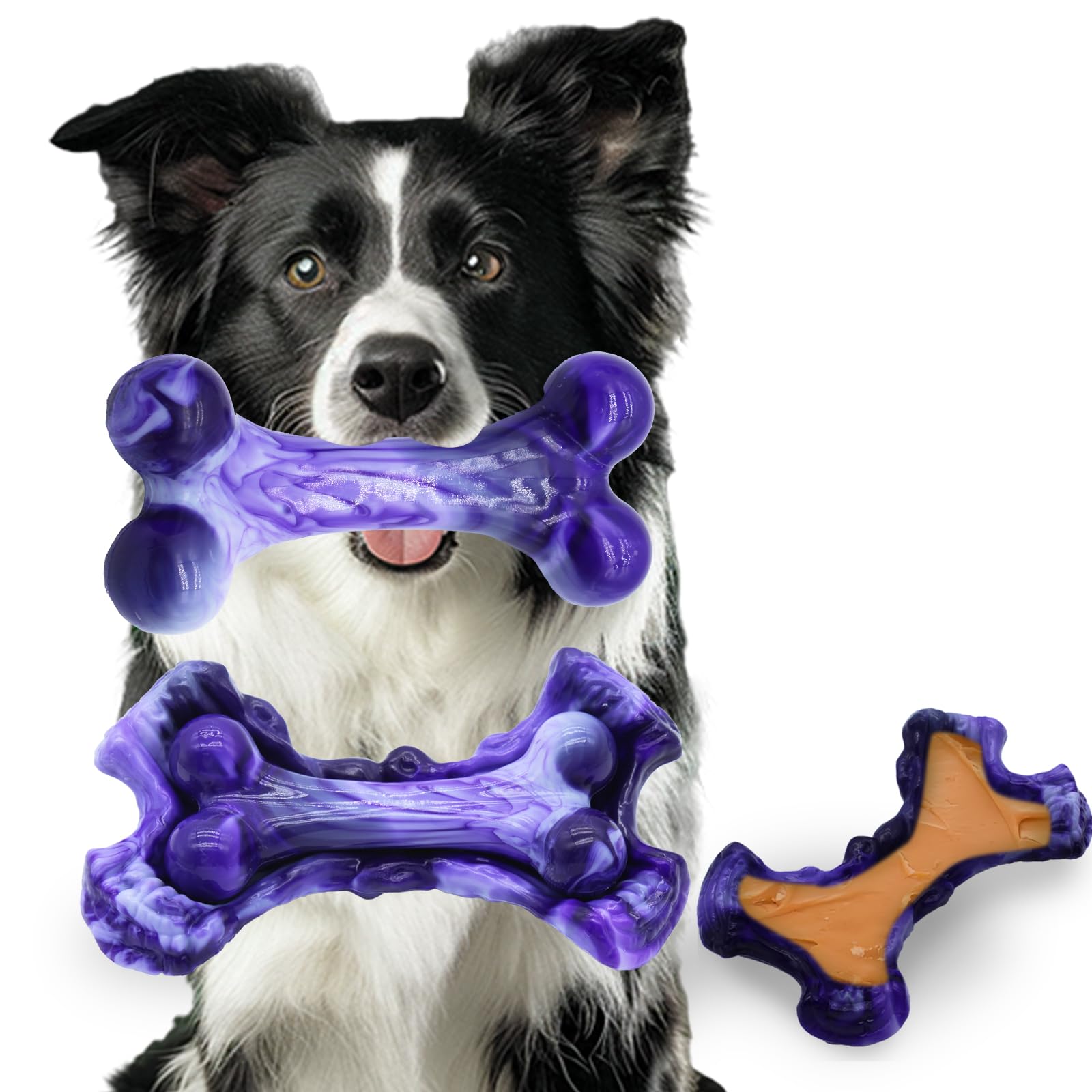 Magicorange dog toy designed for teeth cleaning and interactive training sessions.