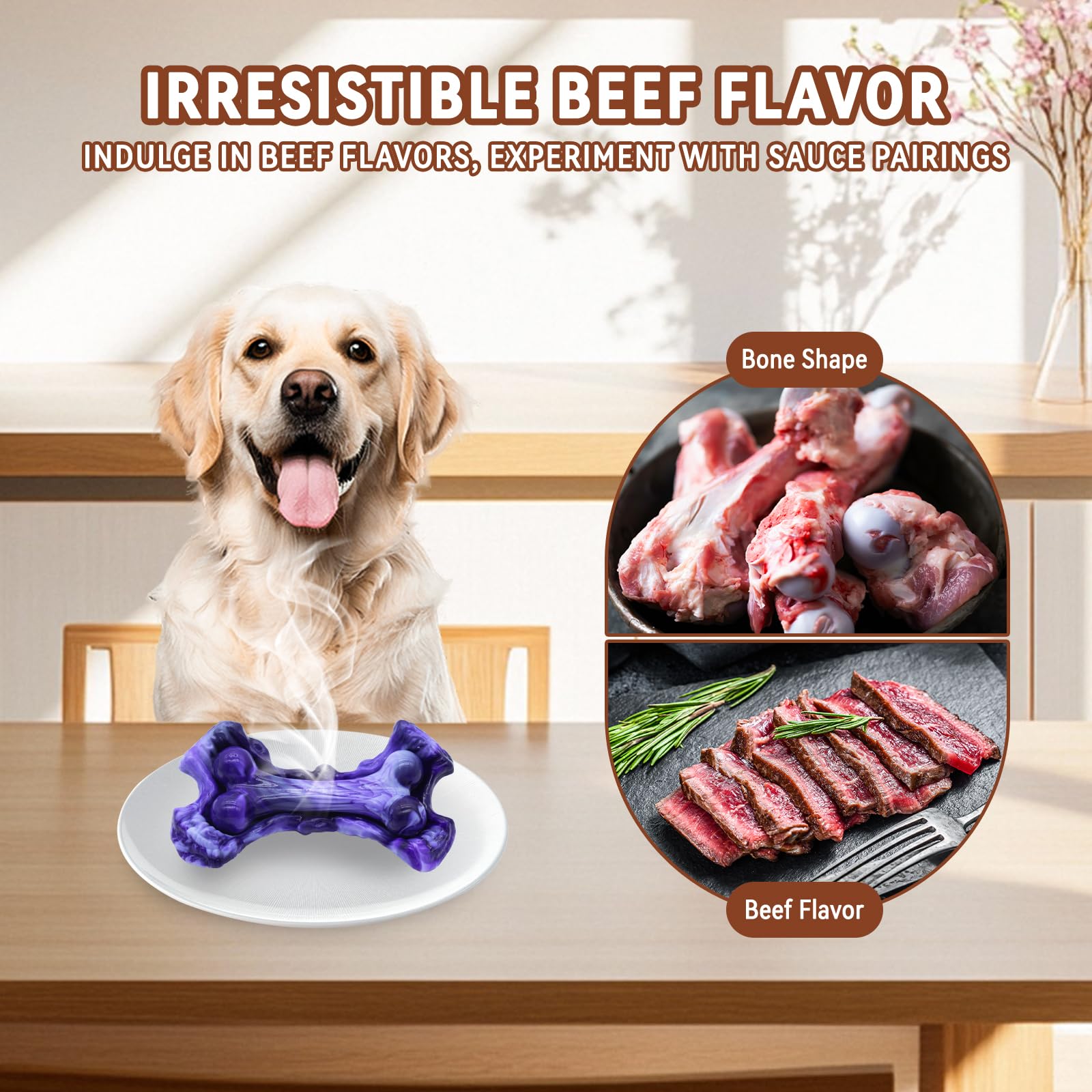 Magicorange dog toy treats-fill feature lets you hide peanut butter for enrichment.