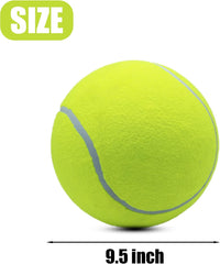 Magicorange giant tennis ball 4-pack packaging highlights value for fetch sessions