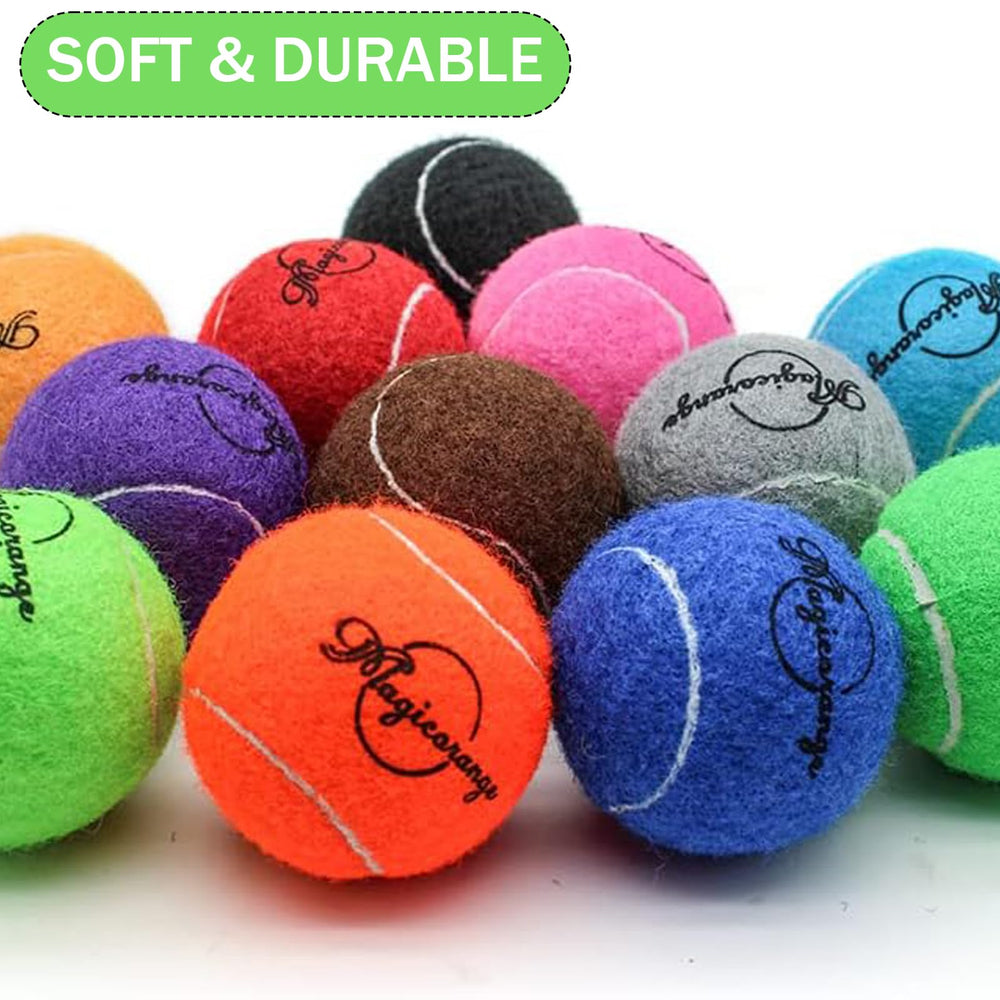 Magicorange safe natural rubber and felt design protects teeth during play.