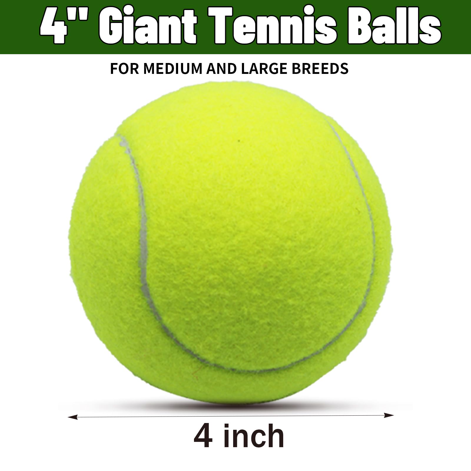 Magicorange six pack dog tennis balls with reusable mesh bag for convenient storage.