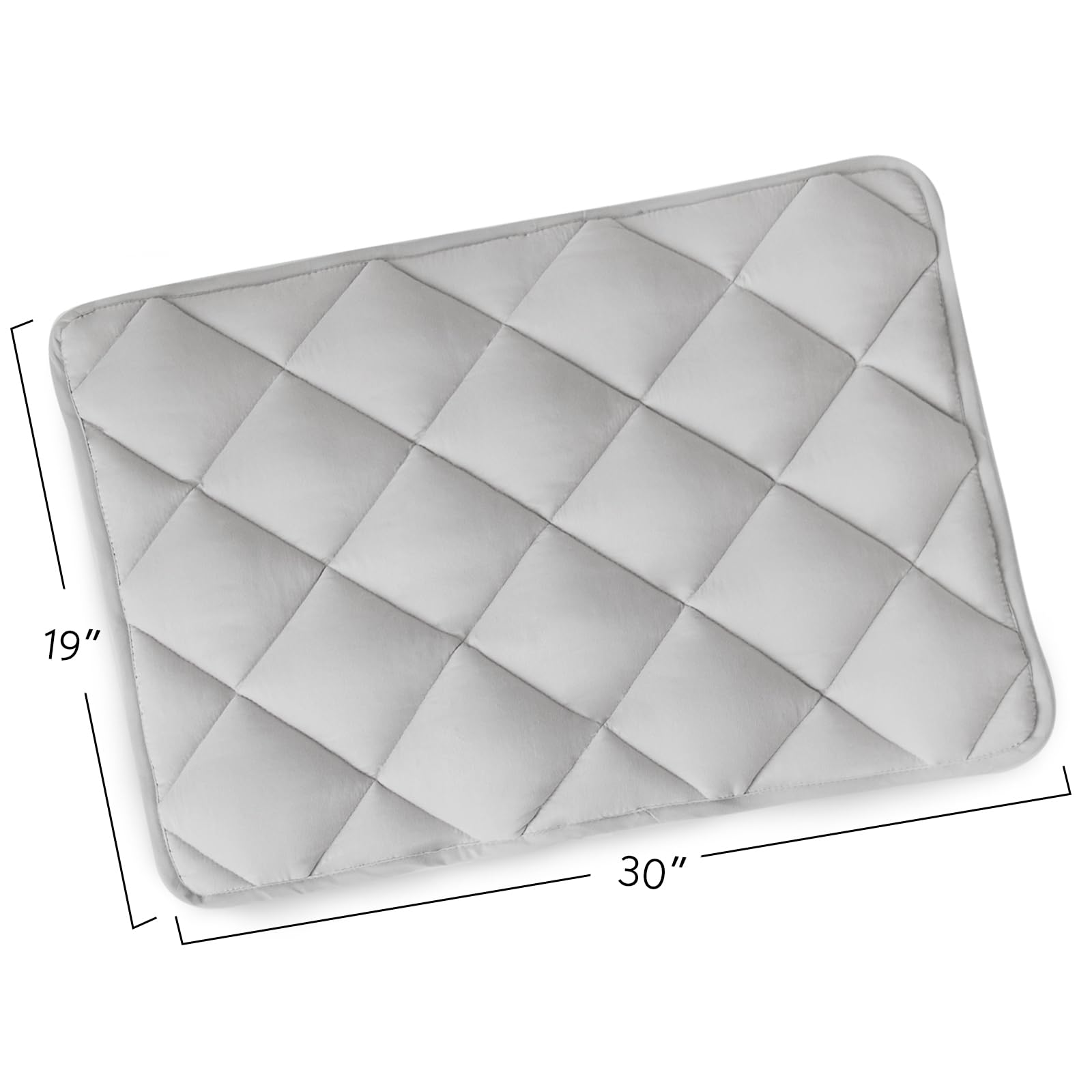 Magik & Kover machine washable crate pad simplifies cleaning routines.