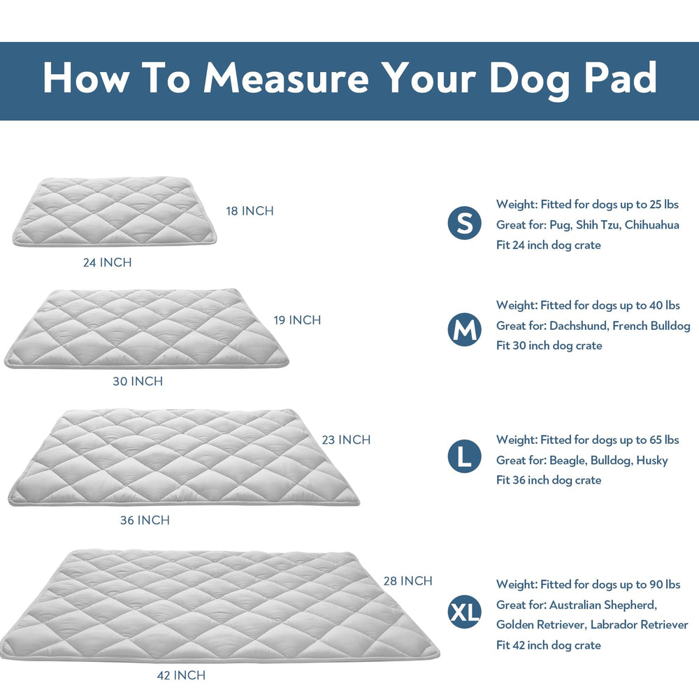 Magik & Kover two-pack dog kennel pads offer convenient replacement
