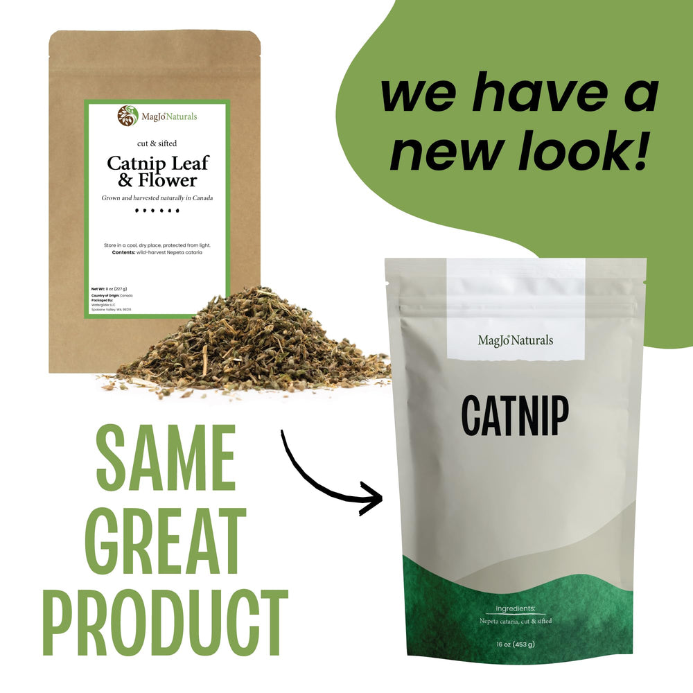 MagJo Naturals catnip packaging reseal—keeps aroma and freshness