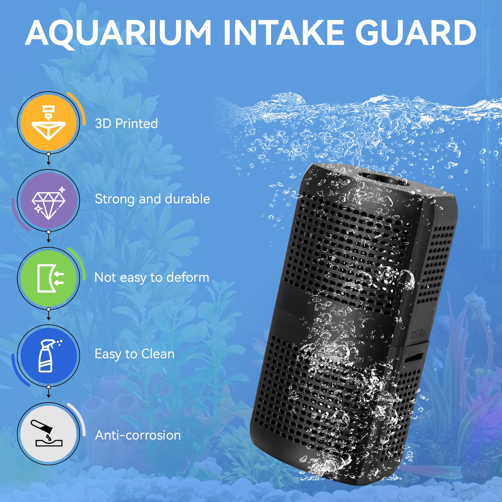 Detachable halves enable quick cleaning and maintenance with Magluv guard.