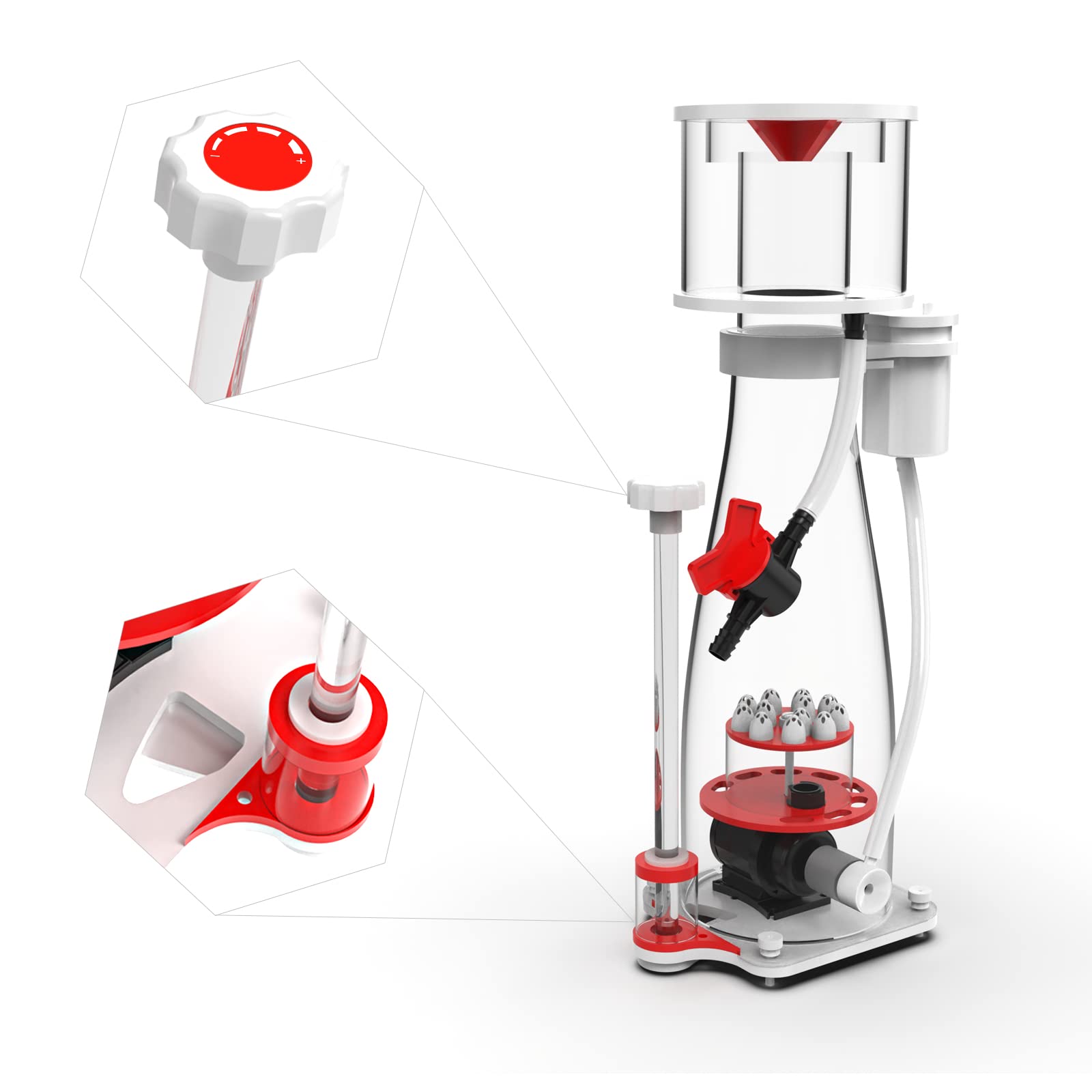MagTool N130 Plus collection cup close-up emphasizes efficient skimmate collection