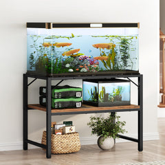 MAHANCRIS 40-50 gallon stand top view showing sturdy tank support