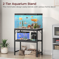 MAHANCRIS stand side profile; compact footprint for tight spaces.
