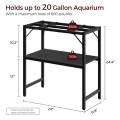 MAHANCRIS two-tier design; organized storage for tanks and tools.