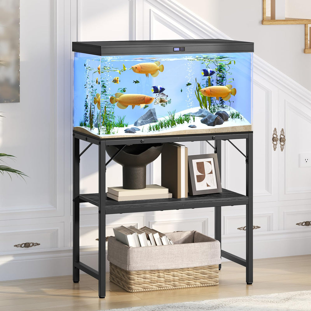 MAHANCRIS 30Gallon Stand top view shows a sturdy, stable base for a 30-gallon tank.