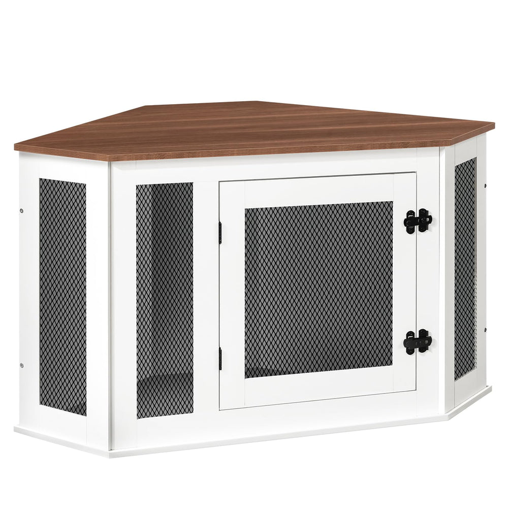 MAHANCRIS corner dog crate assembly instructions simplify setup and placement