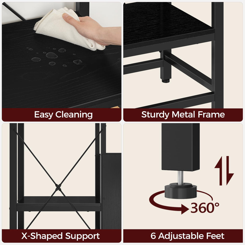 MAHANCRIS 36.2 by 19.7 by 30.5 inch dimensions fit spaces.