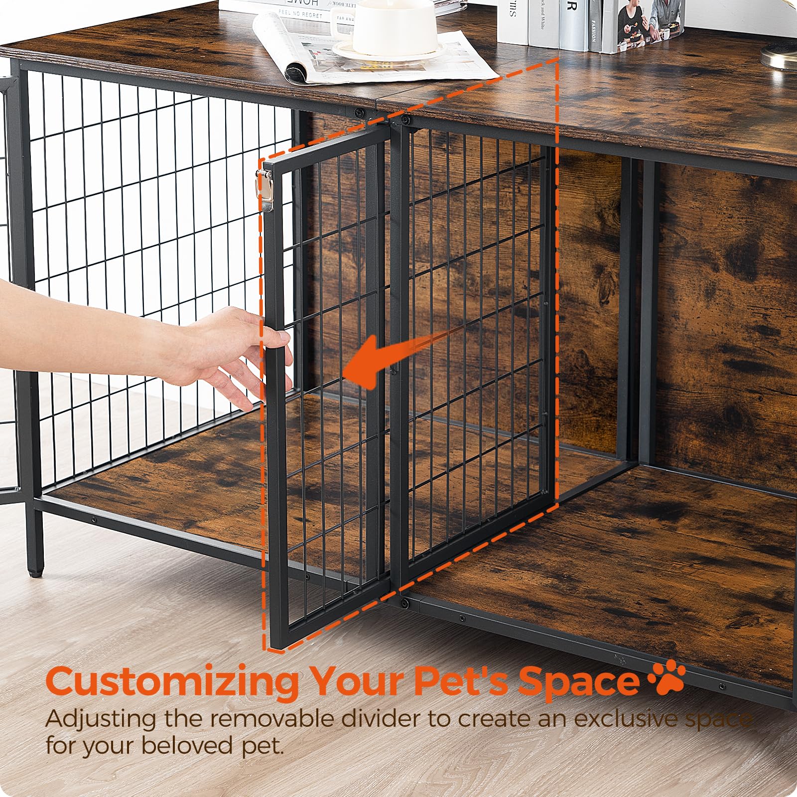 Mahancris end-table style crate used as a sturdy living-room accent.