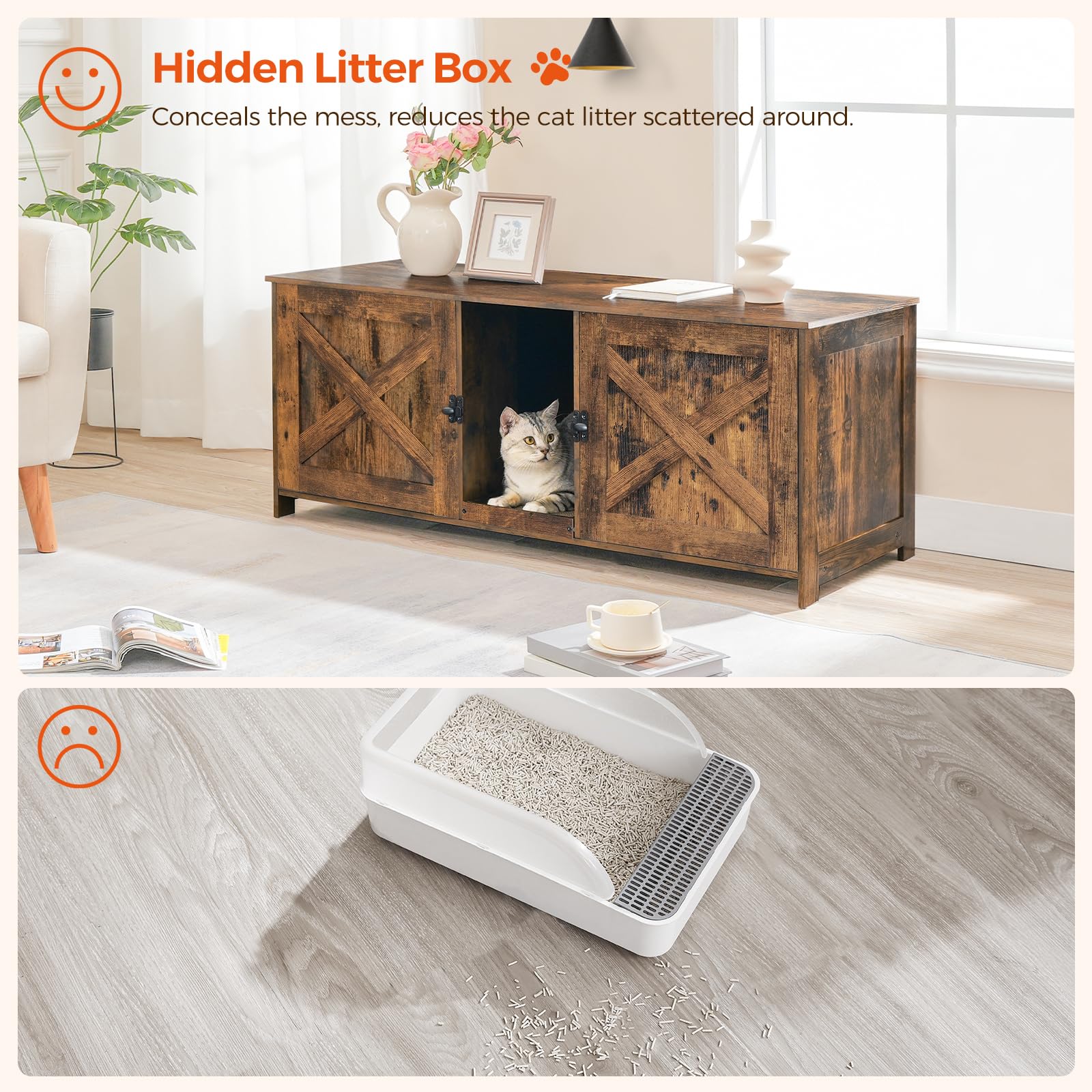 MAHANCRIS engineered wood construction offers sturdy, long lasting support.