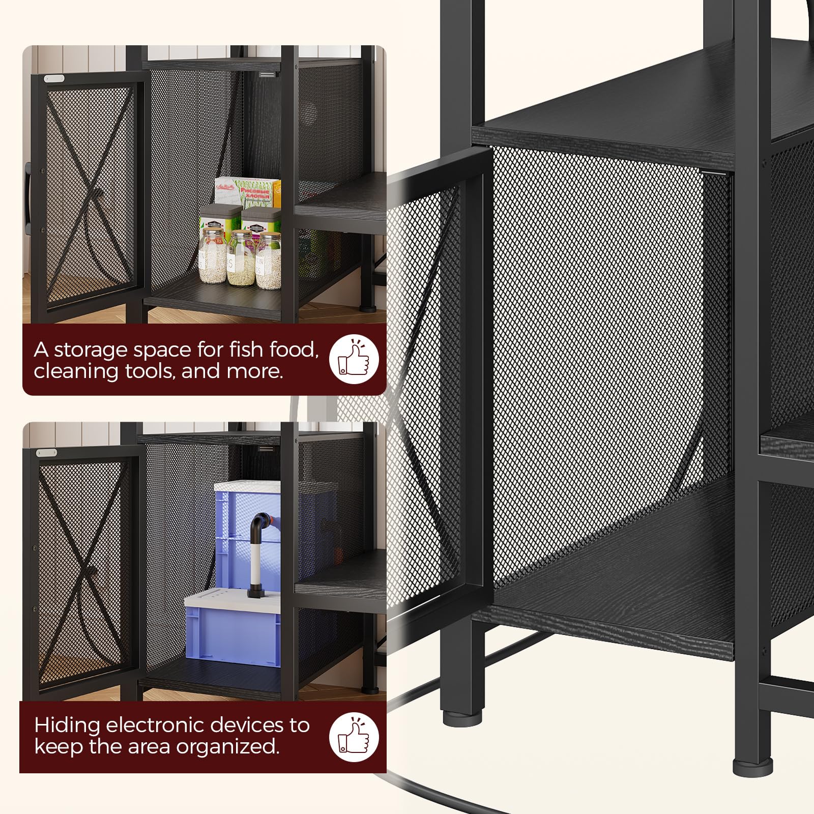 MAHANCRIS EVA-padded top protects glass and reduces scratches.