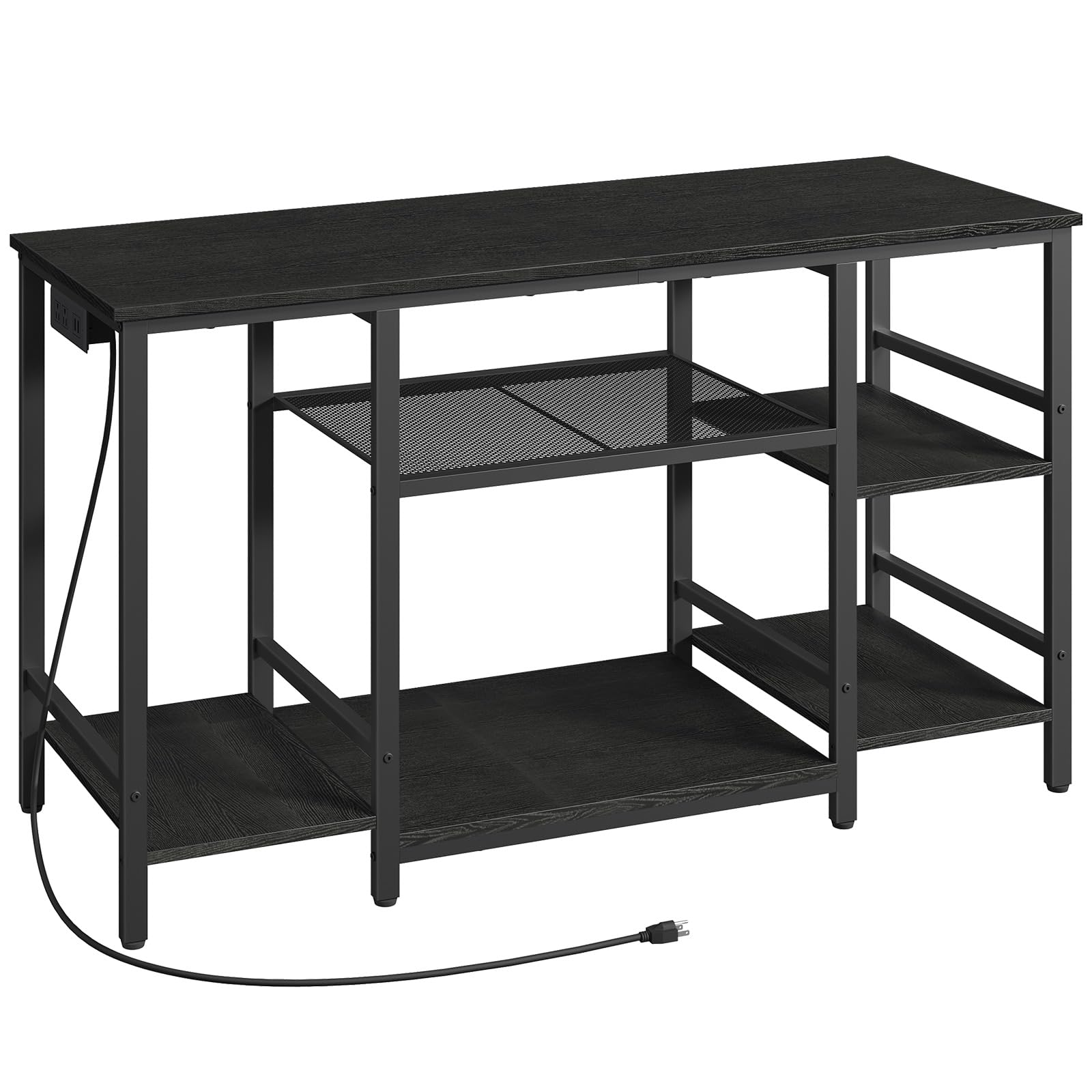 MAHANCRIS black finish complements modern home or office spaces