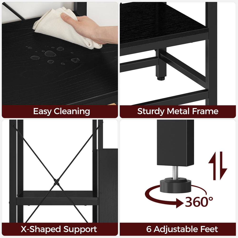MAHANCRIS tank stand compact footprint fits spaces like living rooms.